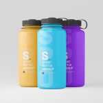 Free Sport Bottle Mockup
