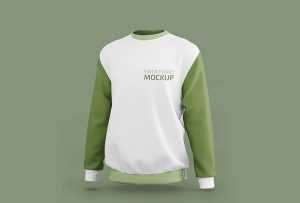 Free Sporty Sweatshirt Mockup PSD set