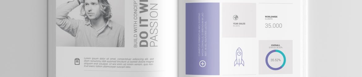 Free Square Book PSD Mockup