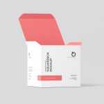 Free Square Minimal Looking Box Mockup