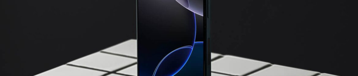 Free Standing iPhone 15 Pro Mockup PSD Free Standing iPhone 15 Pro Mockup PSD
