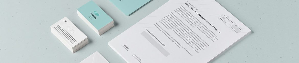 Free Stationery Branding Mock-Up PSD