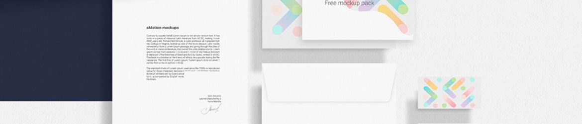 Free Stationery Branding Mockup Set PSD Free Stationery Branding Mockup Set PSD