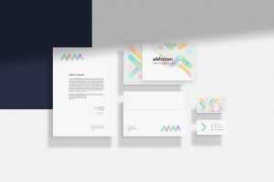 Free Stationery Branding Mockup Set PSD
