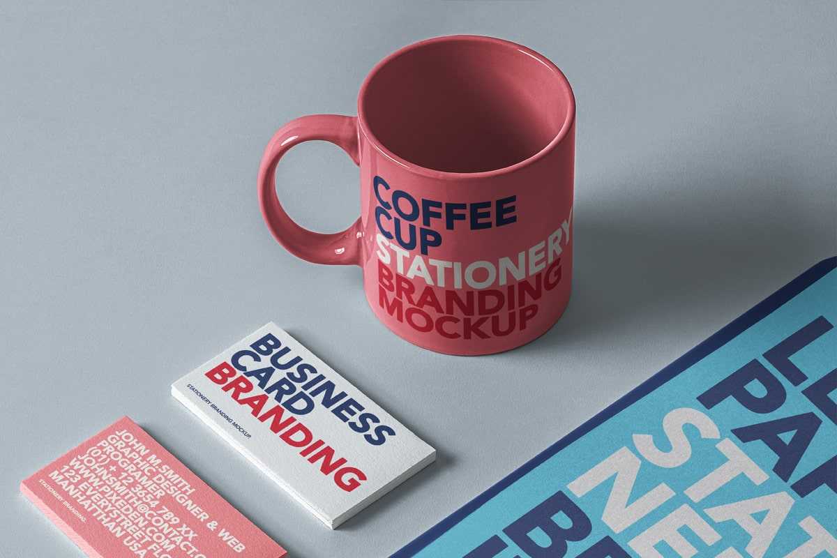 Free Stationery Branding Mockup