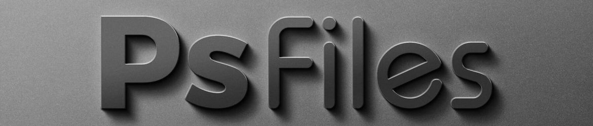 Free Steel Letter Text Effect Logo Mockup PSD