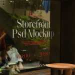 Free Storefront PSD Mockup