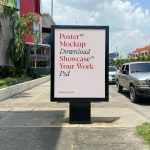 Free Street Banner Mockup