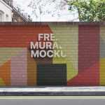Free Street Mural Art Wall Mockup PSD - Free PSD Download Free Street Mural Art Wall Mockup PSD