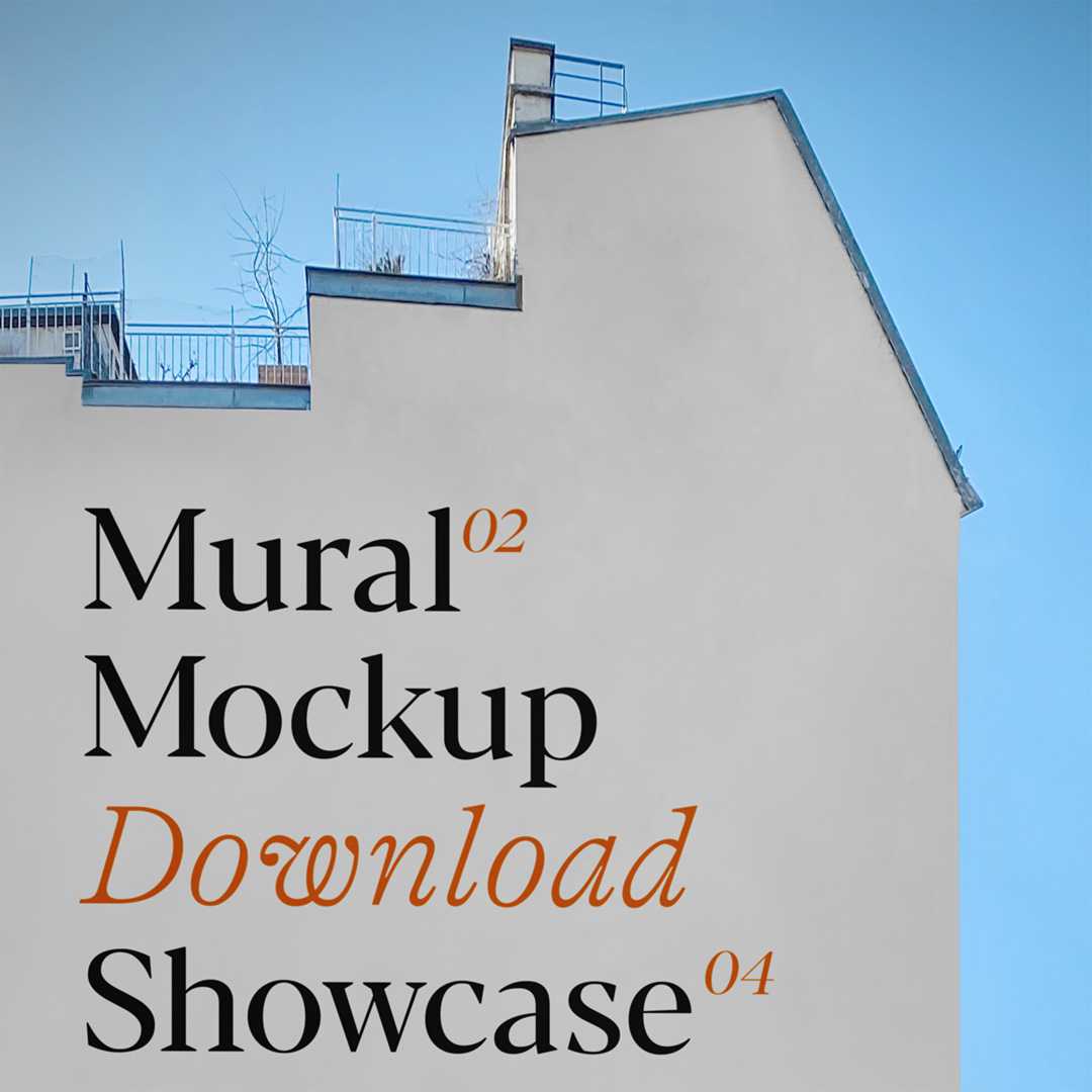 Free Street Mural Mockup