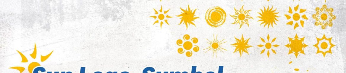 Free Sun Logo, Symbol Star Shape Photoshop Custom Shapes File