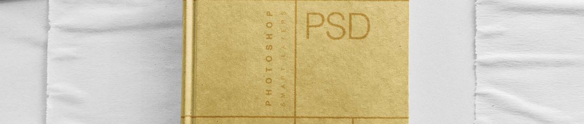 Free Super Hardcover Book Mockup PSD