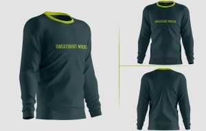 Free Sweatshirt Mockups 3 PSD files