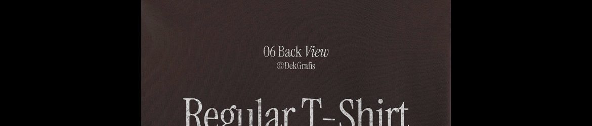 Free T-Shirt Collar Closeup Back View Mockup PSD