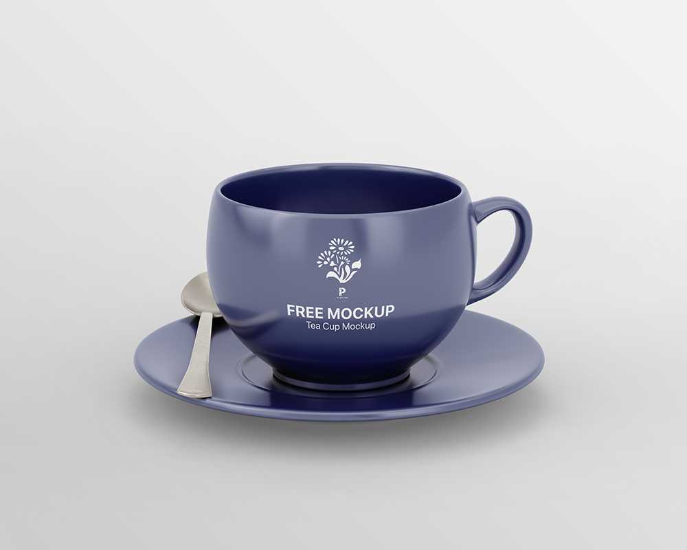 Free Tea Cup Mockup PSD for Branding
