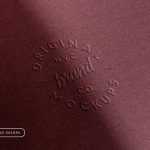 Free Textile Embossing Logo Mockup PSD - Free Photoshop Files | PsFiles