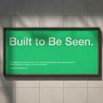Free Tiled Wall-Mounted Billboard Mockup PSD Set