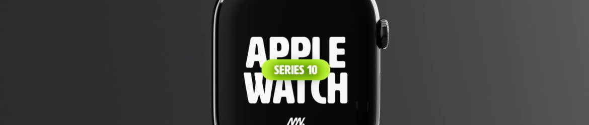 Free Top View Apple Watch Series 10 Mockup PSD