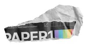 Free Torn Paper Piece Mockup PSD