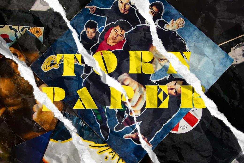 Free Torn & Ripped Paper Photo Effect PSD Vol.3