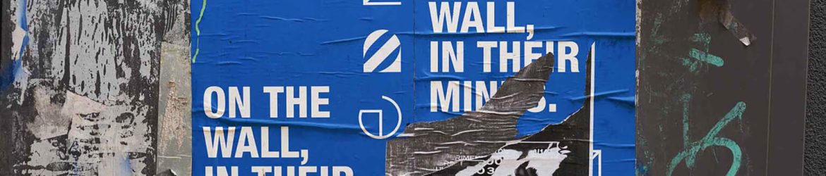 Free Torn Street Poster Mockup PSD
