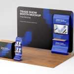 Free Trade Show Booth Mockup PSD