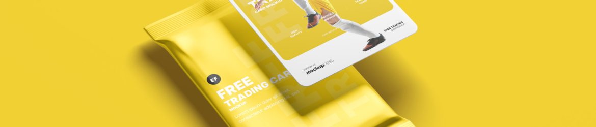 Free Trading Card Mockup