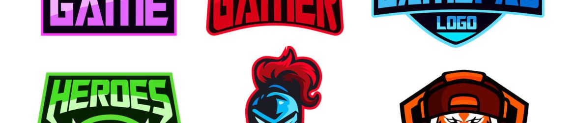 Free Trending Gaming Clan Mascot Logo Design Template PSD, Ai, EPS files