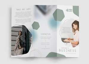 Free Tri-Fold Business Brochure PSD Template