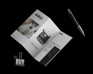 Free Trifold Brochure Mockup PSD
