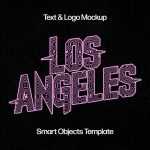 Free Trippy Ink Stamp Text Effect PSD