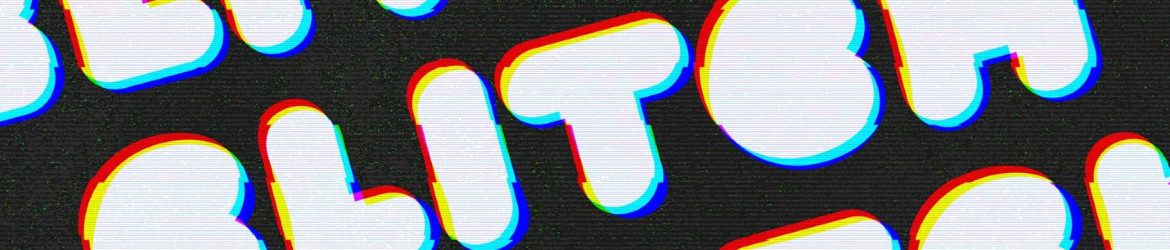 Free TV Channel Glitch Effect PSD