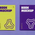 Free Two Book PSD Mockups