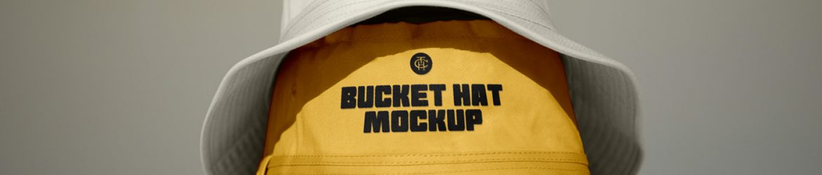 Free Two Bucket Hat Mockups Free Two Bucket Hat Mockups