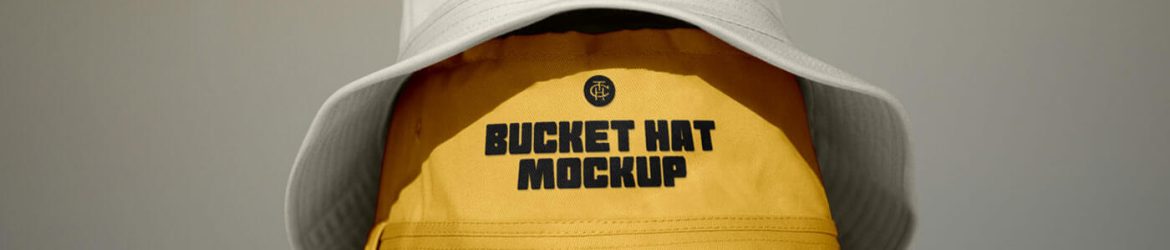 Free Two Bucket Hat Mockups
