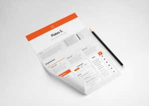 Free UI UX Designer Creative Resume Free PSD Template