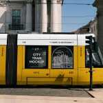 Free Urban Tram Mockup