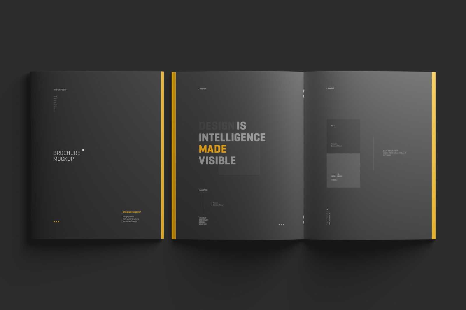 Free Us Letter Brochure Mockup