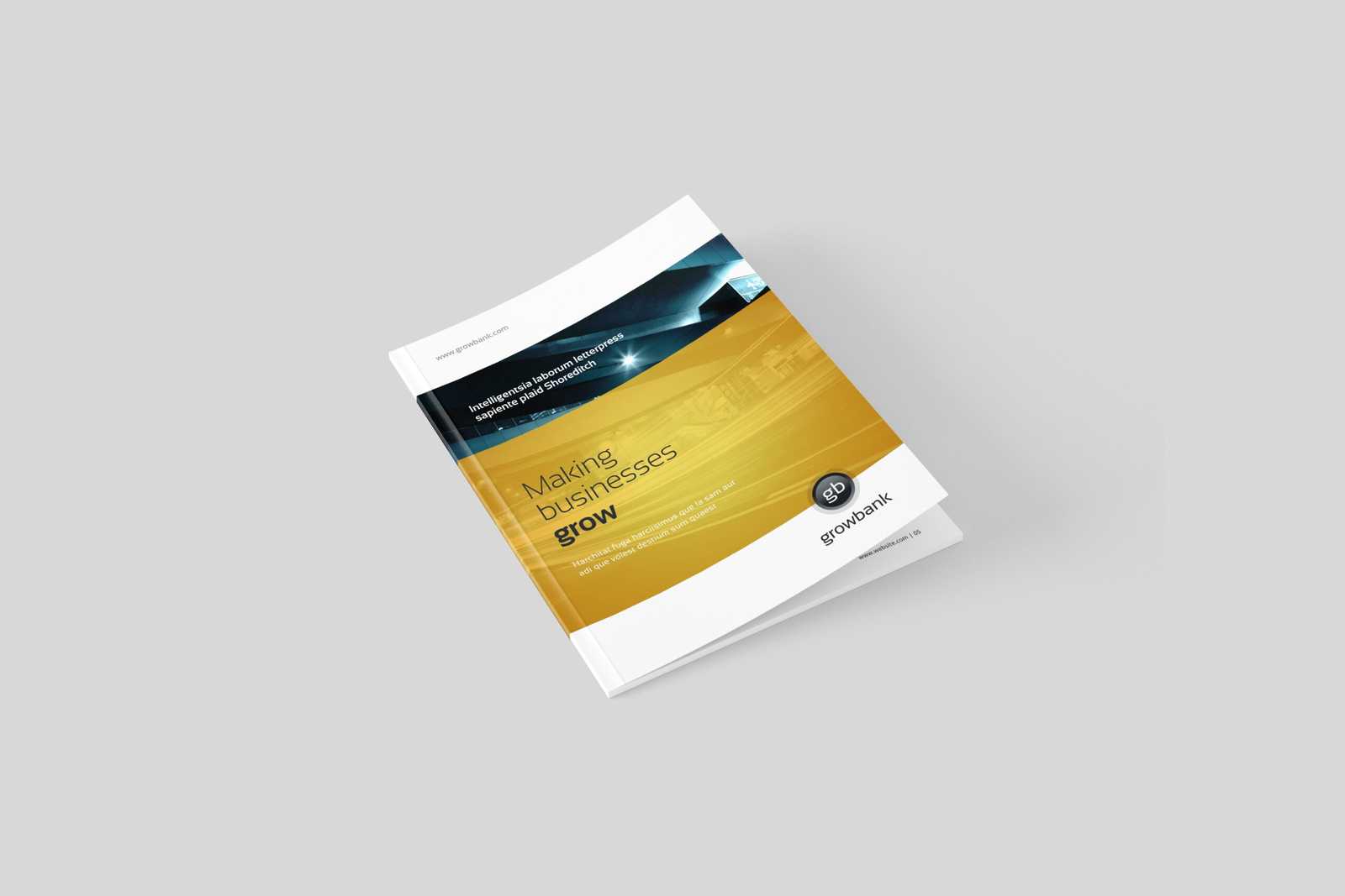 Free US Letter PSD Magazine Mockup