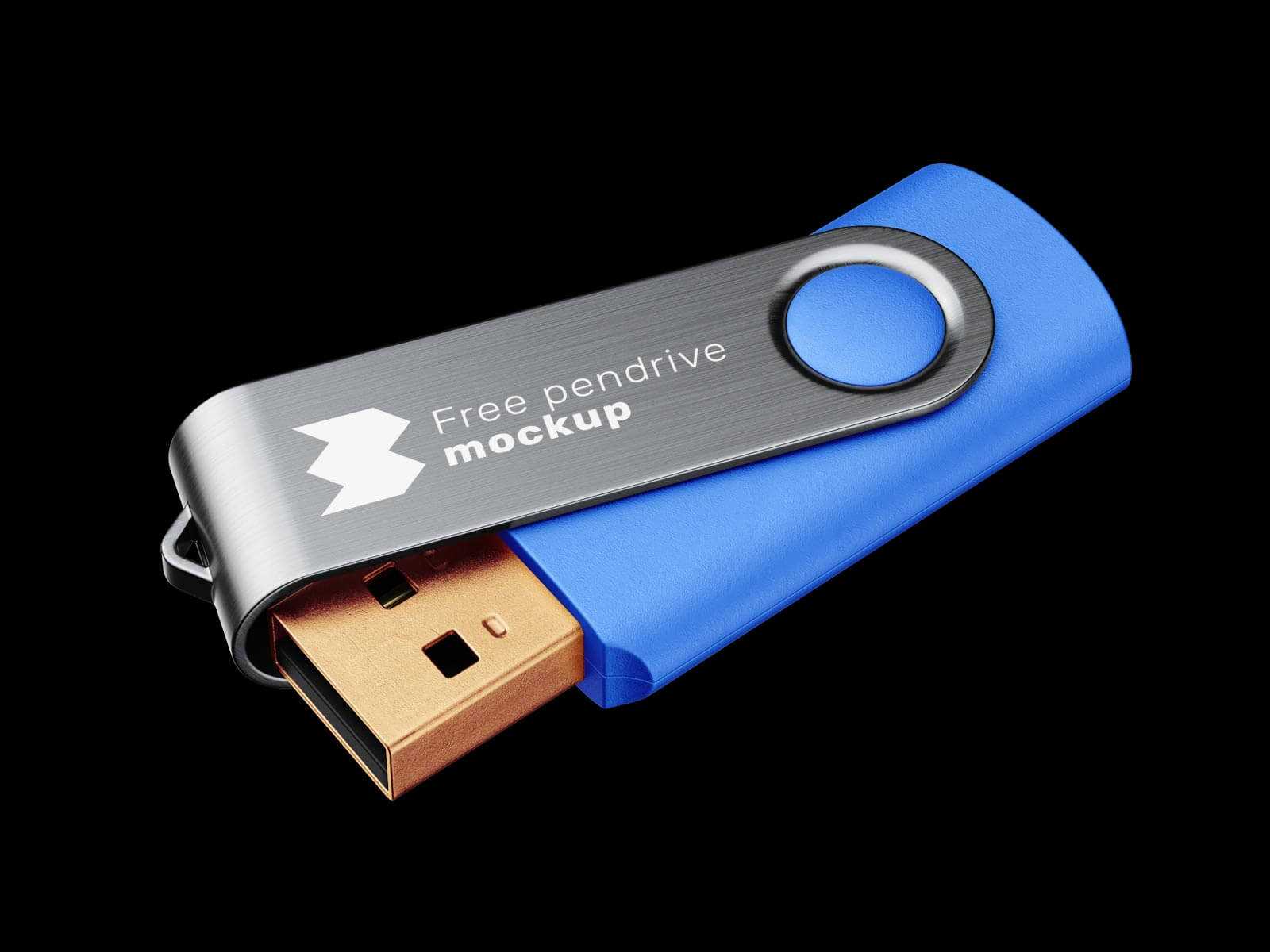 Free USB PenDrive Mockup PSD Set - Free Branding Mockups | PsFiles