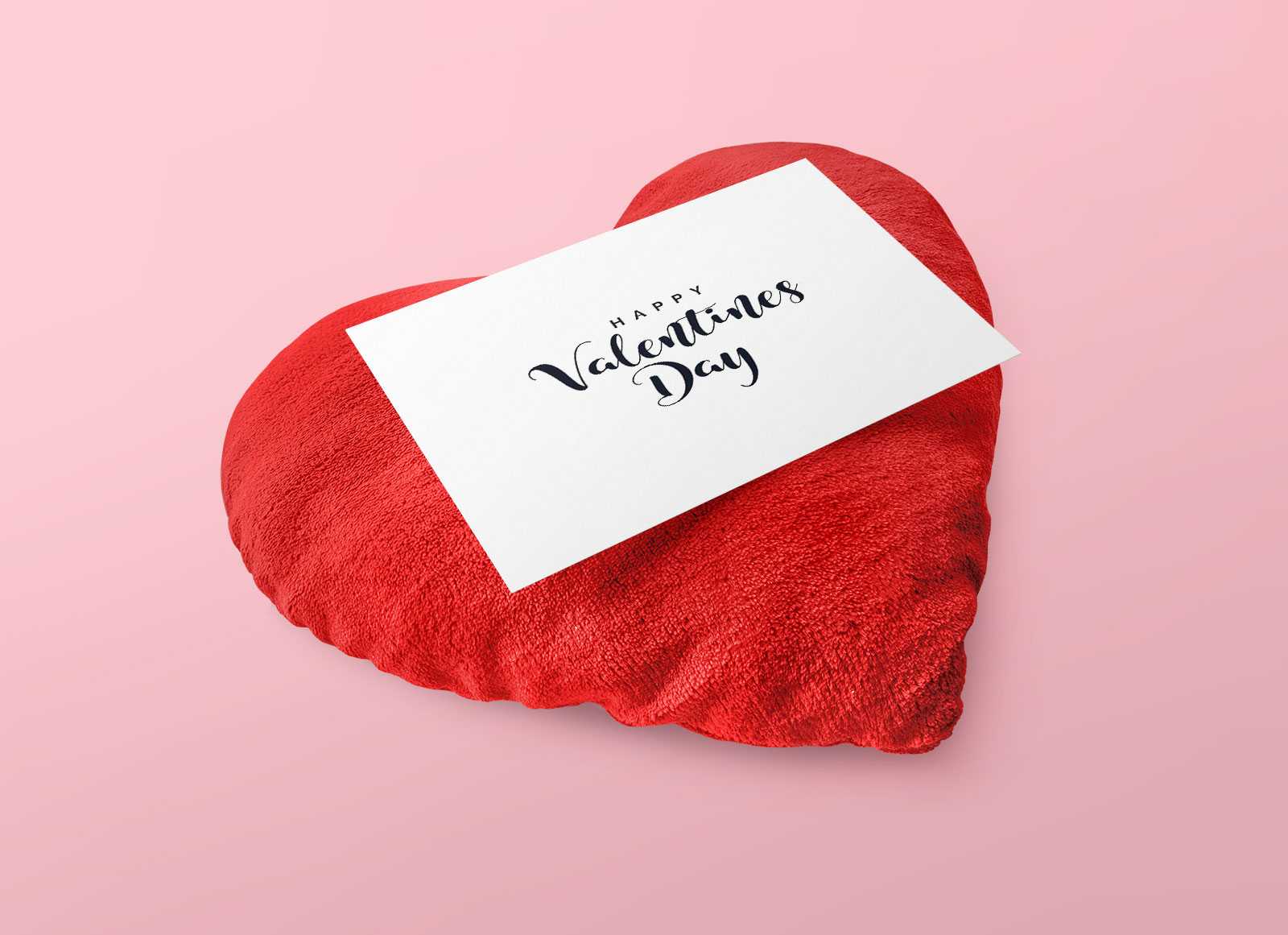 Free Valentine’s Day Greeting Card Mockup