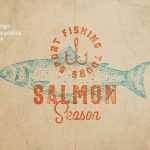 Free Vintage Letterpress Effect PSD for Logo and Design