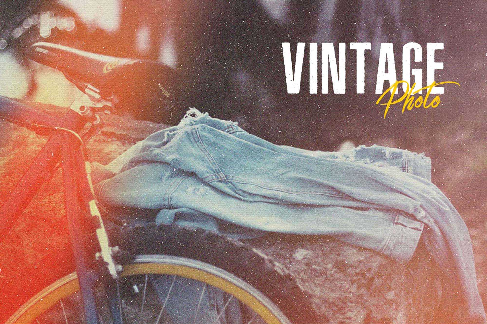 Free Vintage Photoshop Effects