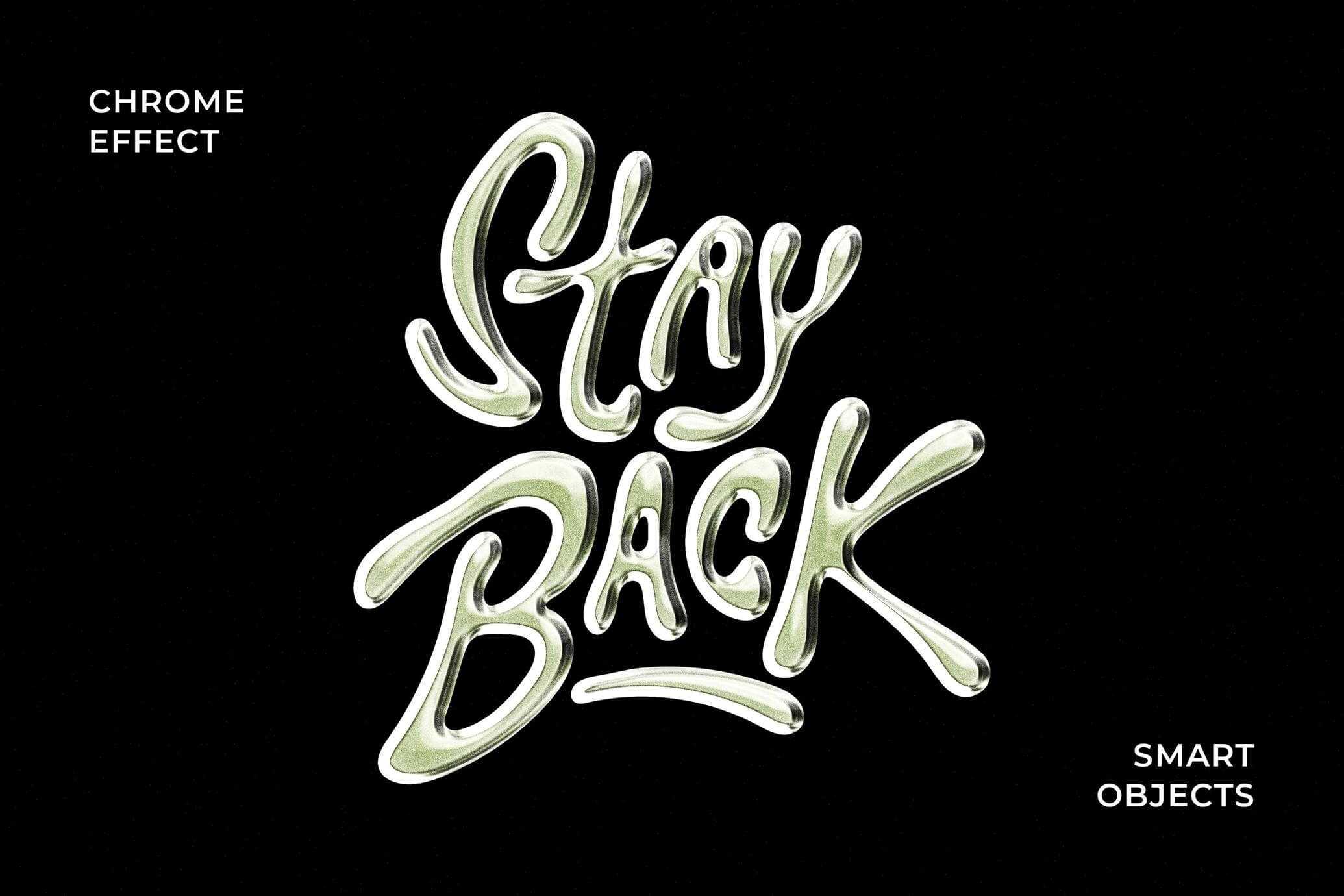 Free Vivid Chrome Text And Logo Effect PSD
