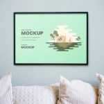 Free Wall Artwork PSD Mockup - Free Photoshop PSD Files