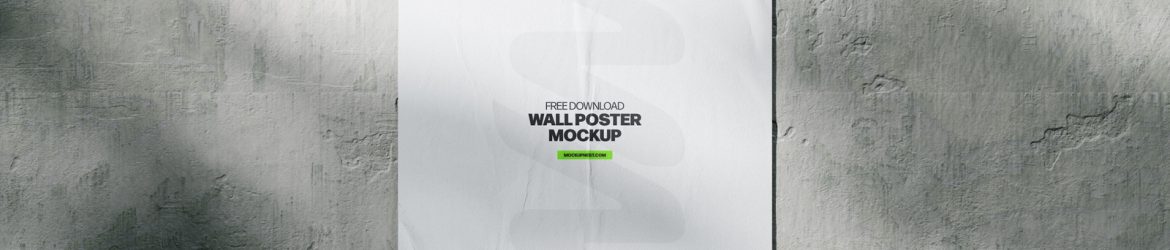 Free Wall Poster Mockup