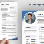 Free Web Developer Resume CV PSD Template – Editable Professional A4 CV Design Download