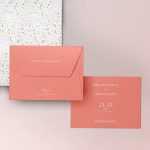 Free Wedding Card PSD Mockup
