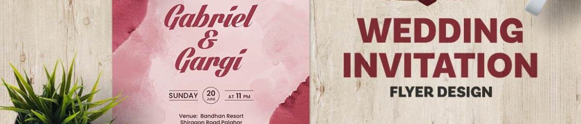 Free Wedding Invitation Flyer Design PSD – Elegant And Customizable Template
