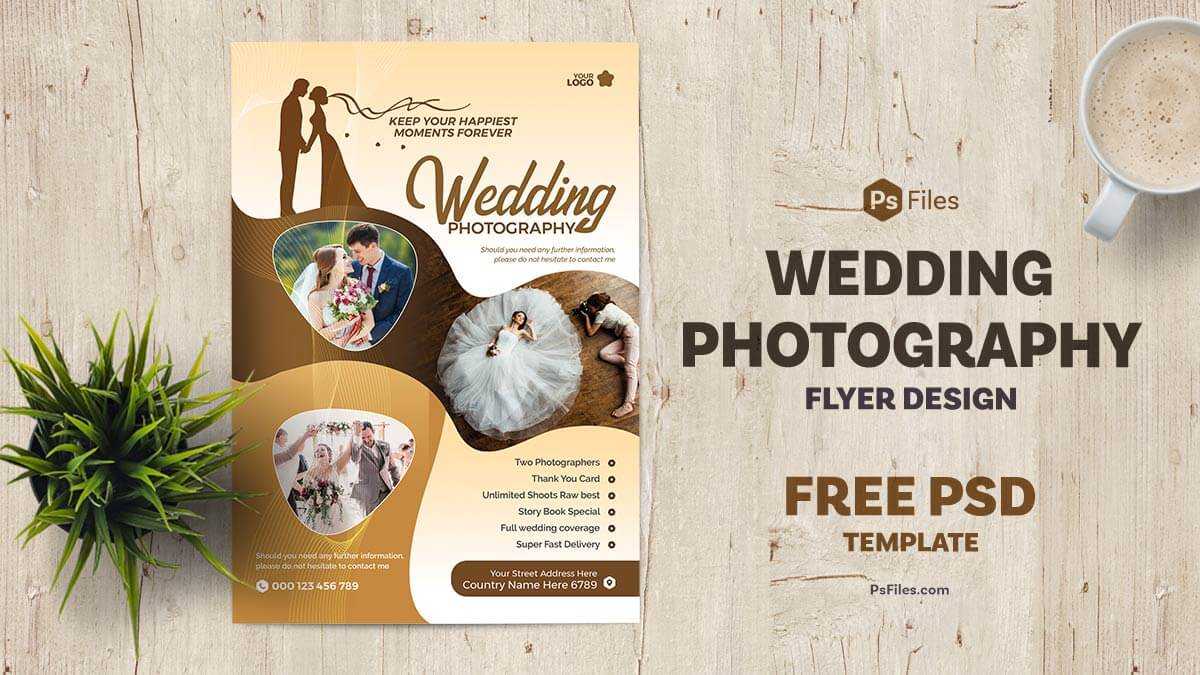 Free Wedding Photography Creative Flyer PSD Template Download